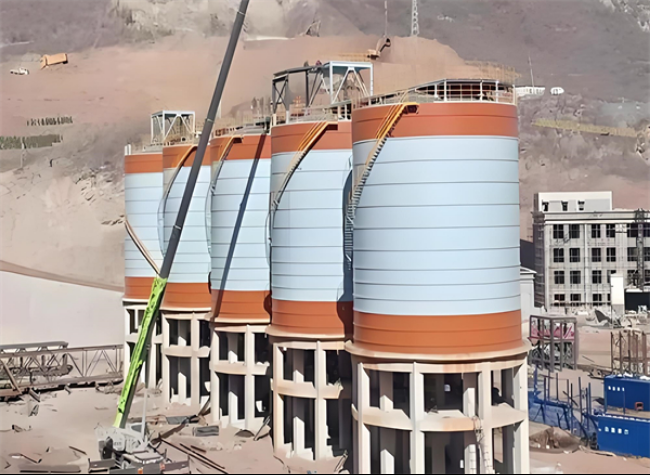 细河高架钢板仓